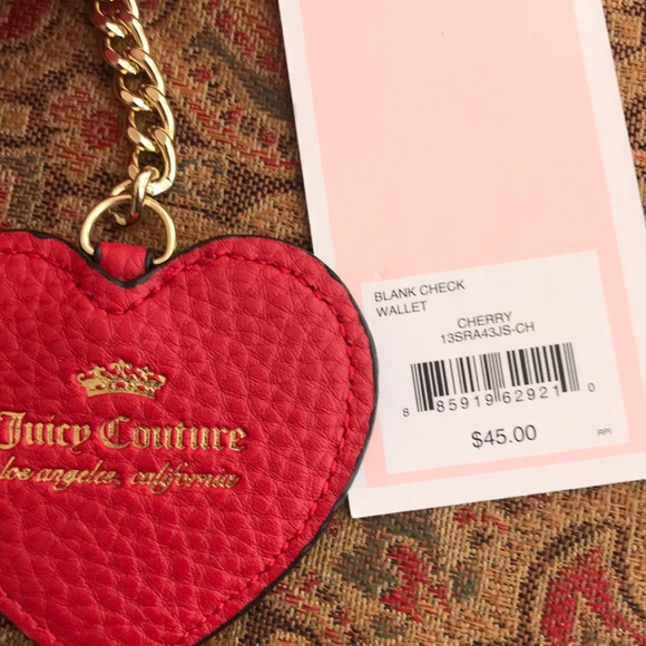 Juicy Couture cherry red wallet NWT - Picture 9 of 10